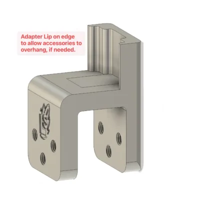 Adapter Lip on Side