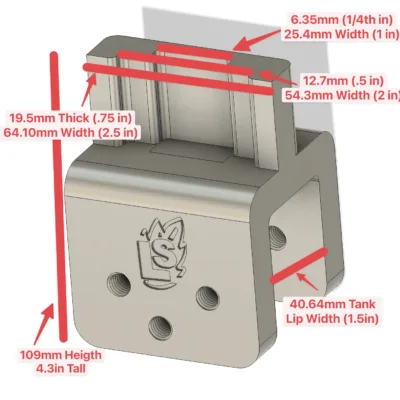 Adapter Sizing Specs