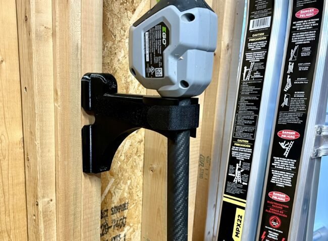 Ego Pole String Trimmer Weed Eater, Cultivator, Wall Hook Mount for Ego 56V Kobalt Dewalt and others - Image 6