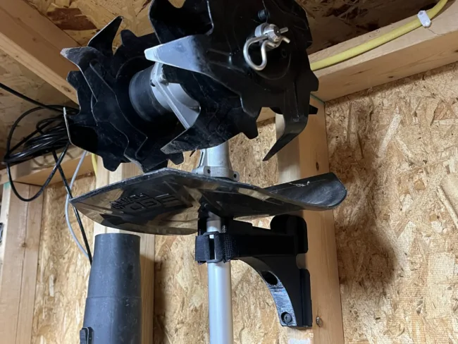 Ego String Trimmer Weed Eater, Tiller, Cultivator, Pole Saw, Wall Hook Mount Bracket for Ego 56V - Image 3