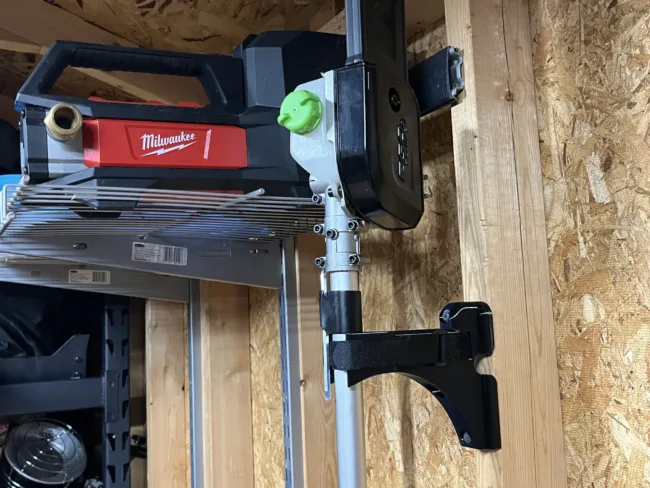Ego String Trimmer Weed Eater, Tiller, Cultivator, Pole Saw, Wall Hook Mount Bracket for Ego 56V - Image 5