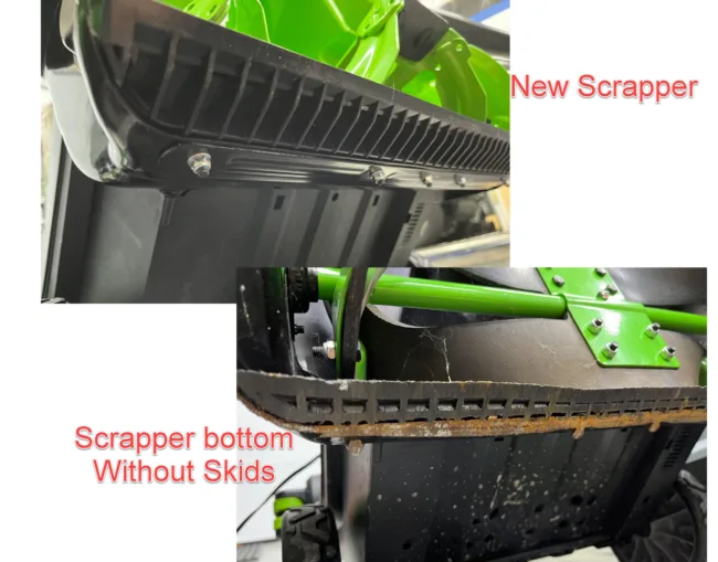 EGO SNT2100, SNT2101, SNT2102, SNT2110, SNT2112, SNT2114, SNT2102 Single Stage Snow Blower Protective Slide Skid Shoes - Image 6