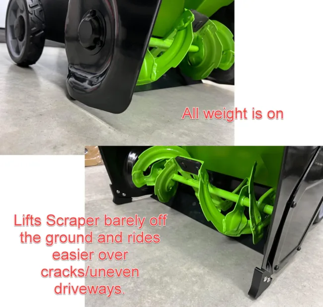 EGO SNT2100, SNT2101, SNT2102, SNT2110, SNT2112, SNT2114, SNT2102 Single Stage Snow Blower Protective Slide Skid Shoes - Image 7