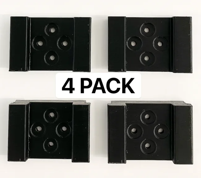 EGO Wall Battery Mount Only - Allows Mounting Ego Batteries on a Wall (4 PACK)
