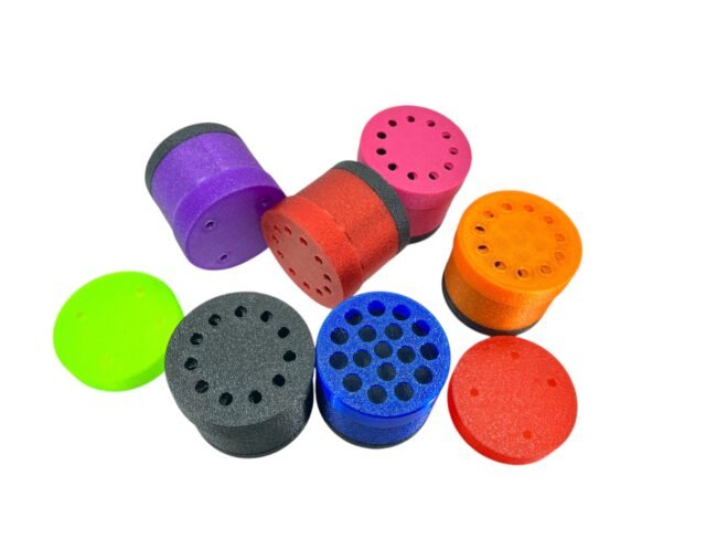 Magnetic Copperband Butterfly Tube Feeder - Slow Food Release - 2.15" Diameter