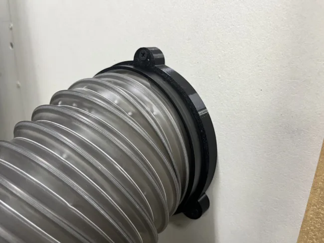 ECOFLOW Wave 2 & 3 Wall Plate Mount for 6" Exhaust or 5in Hoses/Ducts. - Image 4