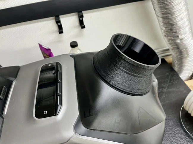 ECOFLOW Wave 2 & 3 Duct Fittings to Standard HVAC Ventilation Hose Adapter - Image 2