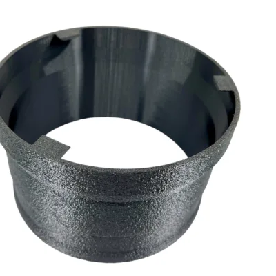 Alternative view of ECOFLOW Wave 2 & 3 Hose Duct Fittings to Standard HVAC Ventilation Hose Adapter