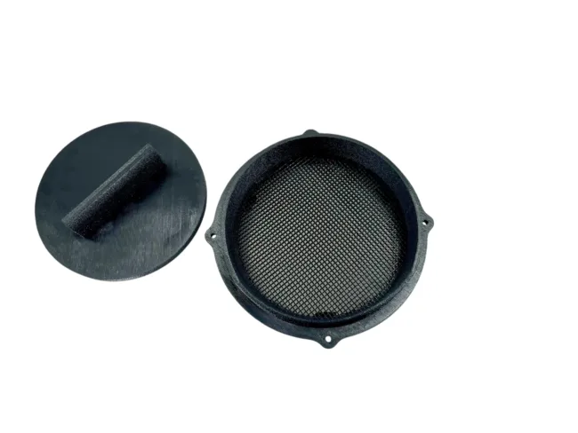 ECOFLOW Wave 2 & 3 Outside Wall Plate Mount Rain Vent Grill for 6" Exhaust or 5in Hoses/Ducts. - Image 3