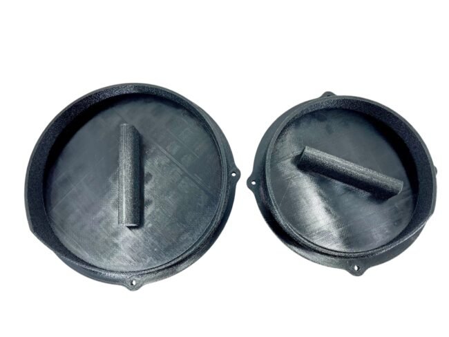 ECOFLOW Wave 2 & 3 Outside Wall Plate Mount Rain Vent Grill for 6" Exhaust or 5in Hoses/Ducts. - Image 7