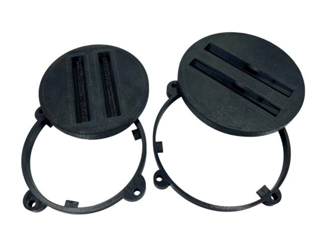 ECOFLOW Wave 2 & 3 Wall Plate Mount for 6" Exhaust or 5in Hoses/Ducts. - Image 4