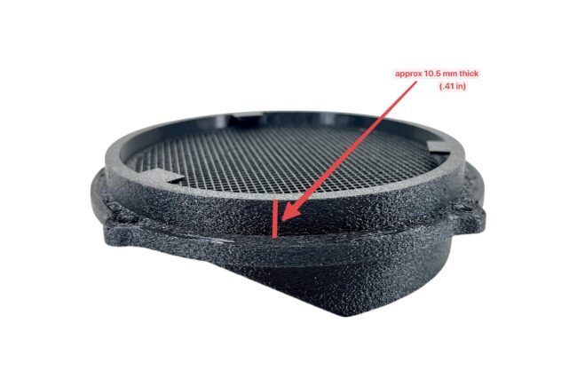 ECOFLOW Wave 2 & 3 Outside Wall Plate Mount Rain Vent Grill for 6" Exhaust or 5in Hoses/Ducts. - Image 8