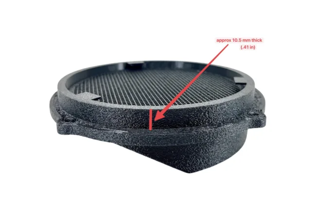 ECOFLOW Wave 2 & 3 Outside Wall Plate Mount Rain Vent Grill for 6" Exhaust or 5in Hoses/Ducts. - Image 8