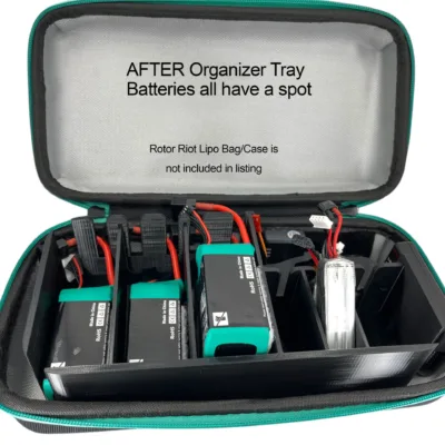 Rotor Riot FPV Drone - RC LiPo Battery Bag 2 Organization Tray (LiPo Bag not included)