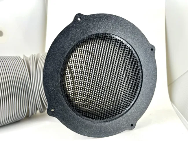 ECOFLOW Wave 2 & 3 Outside Wall Plate Mount Rain Vent Grill for 5in Hose Front Mount (Overlander Special) - Image 4