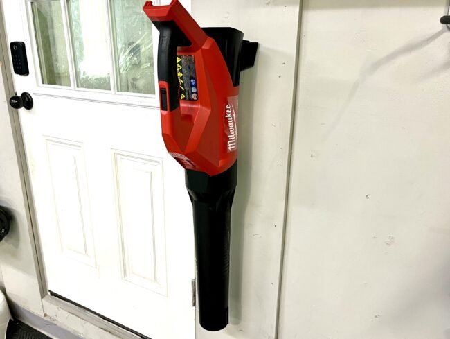 Milwaukee M18 Fuel Leaf Blower Wall Mount, Holder, Garage Storage Organizer - Image 3
