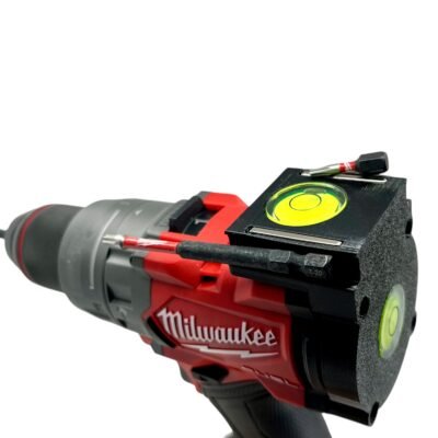 Milwaukee M18 Fuel Drill combo level attachment for quick attachment bubble level Gen 4 2904-20. Includes Screws!