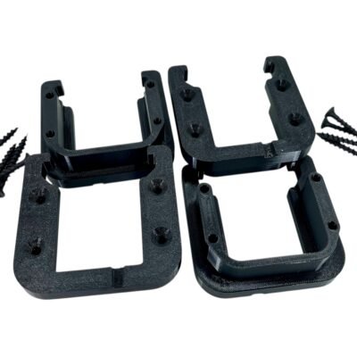 Milwaukee M18 Battery Wall Mount Bracket with Lock - 4 Pack