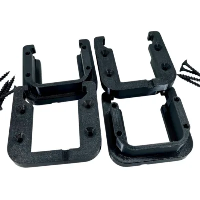 Milwaukee M18 Battery Wall Mount Bracket with Lock - 4 Pack