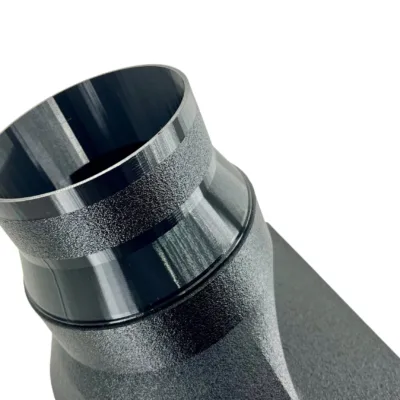 Alternative view of Under Garage Door Seal Exhaust Smoke Laser Portable AC Duct Shroud Accessories - Add-Ons