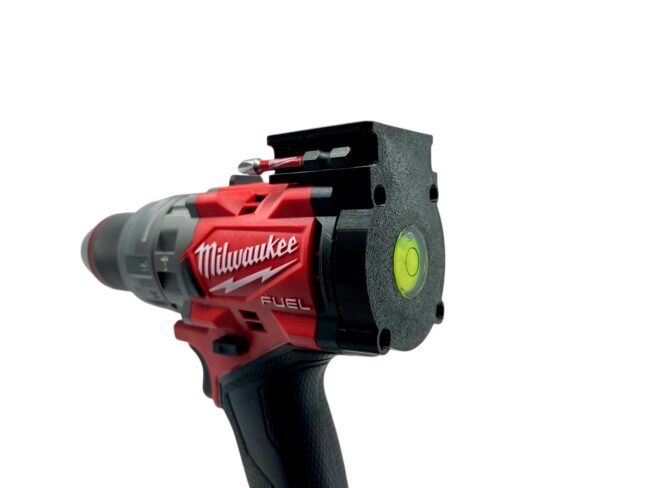 Milwaukee M18 Fuel Drill combo level attachment for quick attachment bubble level Gen 4 2904-20. Includes Screws! - Image 3