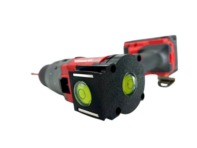 Milwaukee M18 Fuel Drill combo level attachment for quick attachment bubble level Gen 4 2904-20. Includes Screws! - Image 4