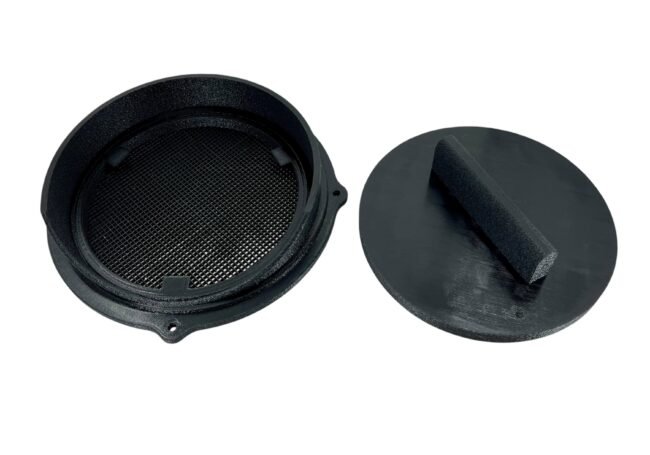 ECOFLOW Wave 2 & 3 Outside Wall Plate Mount Rain Vent Grill for 5in Hose Front Mount (Overlander Special) - Image 8