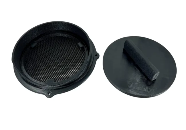 ECOFLOW Wave 2 & 3 Outside Wall Plate Mount Rain Vent Grill for 5in Hose Front Mount (Overlander Special) - Image 8