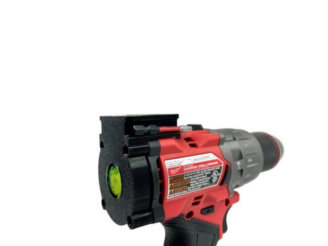 Milwaukee M18 Fuel Drill combo level attachment for quick attachment bubble level Gen 4 2904-20. Includes Screws! - Image 6