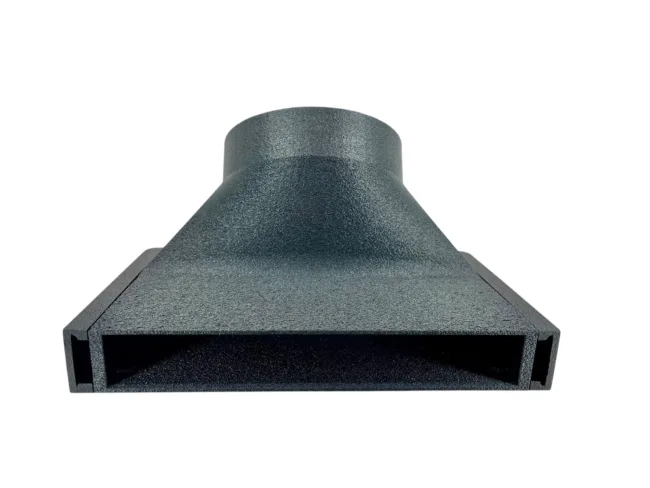 Under Garage Door Seal Exhaust Smoke Laser Portable AC Duct Shroud 1.5in in Height - Image 3