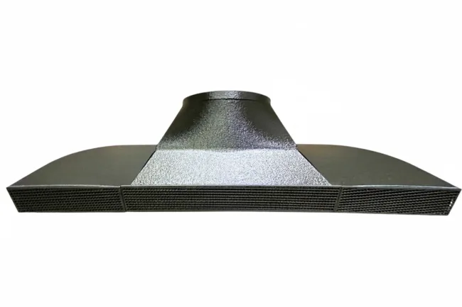 Under Garage Door Seal Exhaust Smoke Laser Portable AC Duct Shroud 1.5in in Height - Image 14