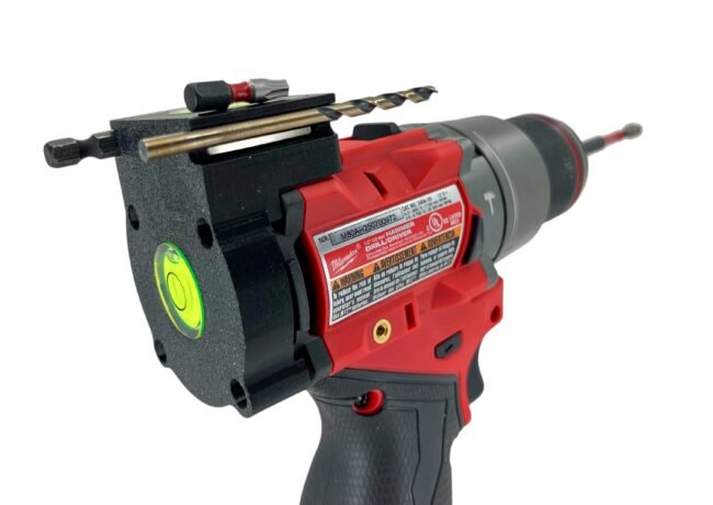 Milwaukee M12 Fuel Drill combo level attachment for quick attachment bubble level 3404-20. Includes Screws! - Image 5
