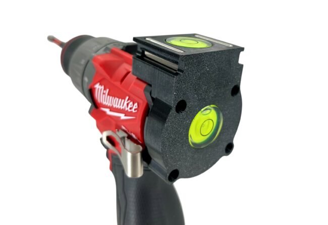Milwaukee M12 Fuel Drill combo level attachment for quick attachment bubble level 3404-20. Includes Screws!