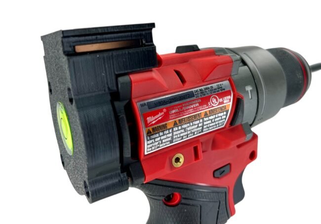 Milwaukee M12 Fuel Drill combo level attachment for quick attachment bubble level 3404-20. Includes Screws! - Image 7