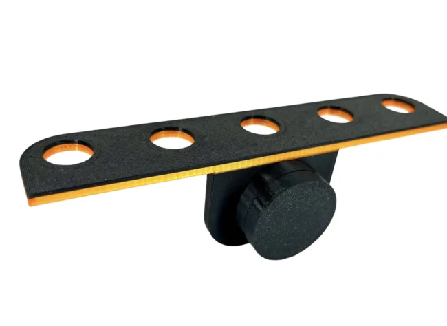 Magnetic narrow coral frag racks -(great for smaller nano tanks!) - Neon Green or Orange - Image 6