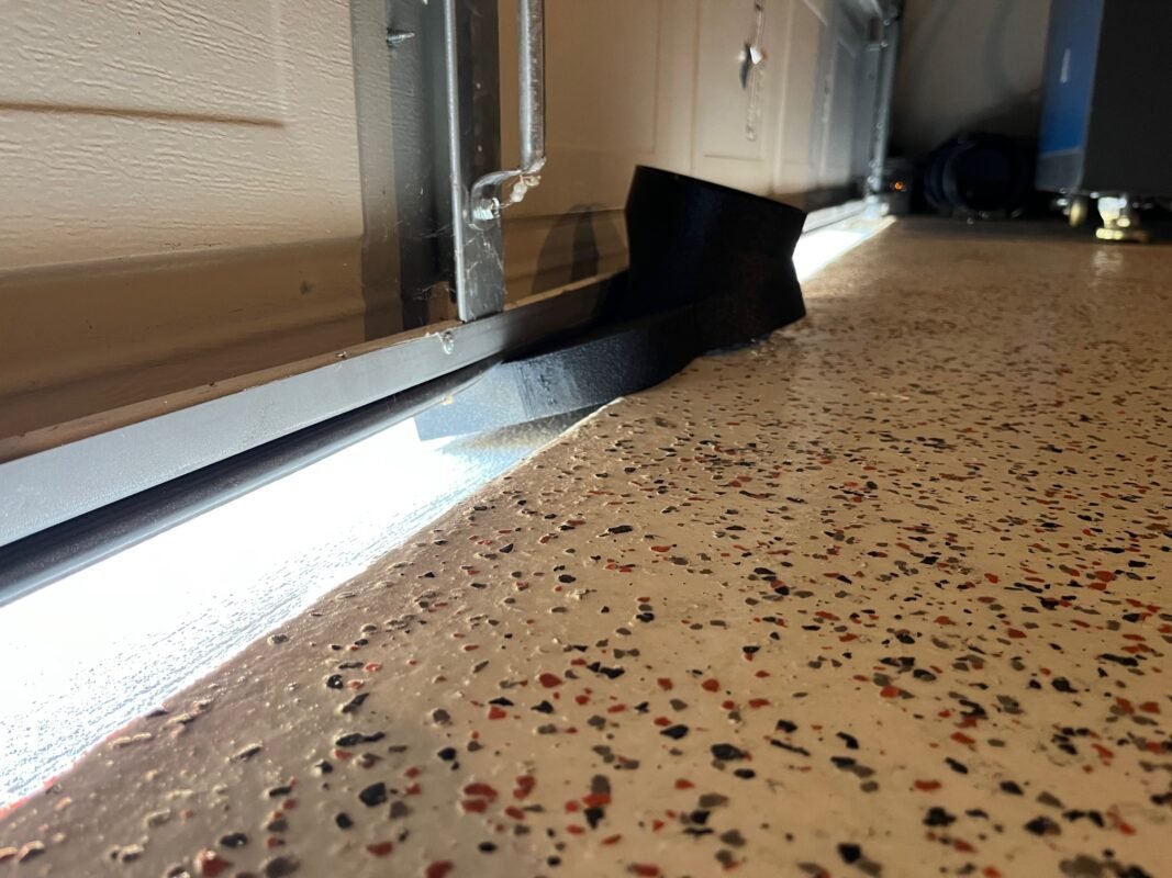 Randy's Under Garage Venting Duct Installation with Uneven floor 2 image0 1