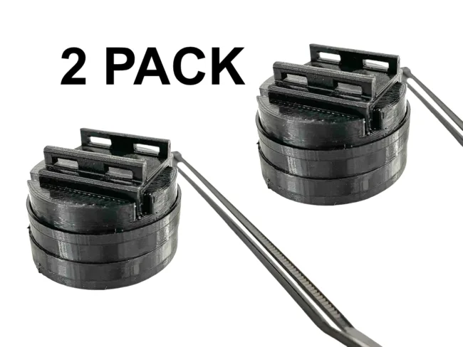 Magnet Cable Tie Mounts (2 Pack). Holds cables nice and tidy against tank wall.