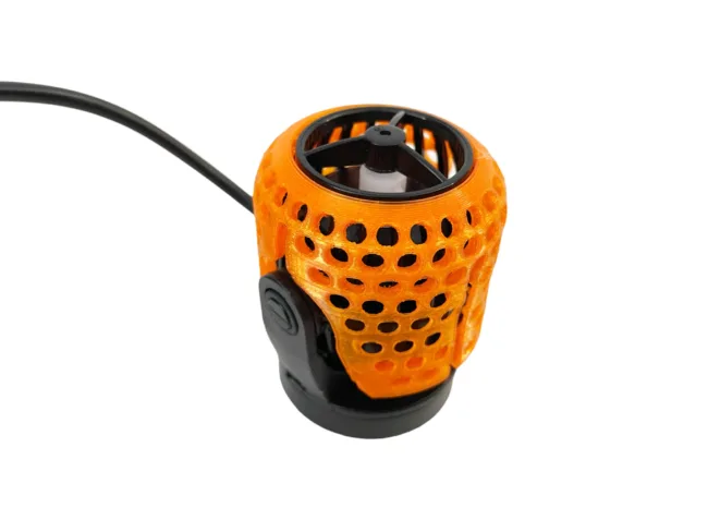 Jebao SW2 or SW-4 Wave maker Power Head Guard & Wall Mount Bracket - Digital STL - Image 3