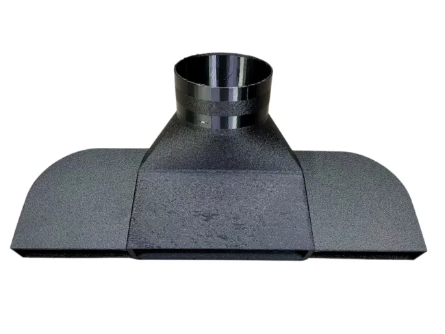Under Window Seal Exhaust Smoke Laser Portable AC Air Conditioner Duct Shroud 1.5in in Height - Image 5