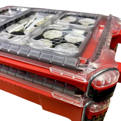 Milwaukee Packout Slim Compact Silver Eagle Tray - Holds 264 1oz Coins! Stackable