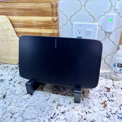 Alternative view of Sonos Five Shelf Brackets Angle Tilt Speaker Up or Down