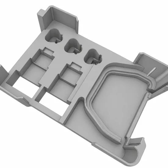 Milwaukee Packout M12 Battery & Charger Insert For Packout Container Model 48-22-8435 - DIGITAL STL