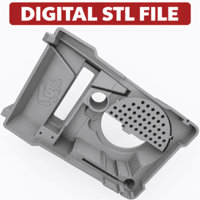 Milwaukee Packout M18 Compact Router (2723-20) Insert For Packout Container Model 48-22-8435 Stackable - DIGITAL STL