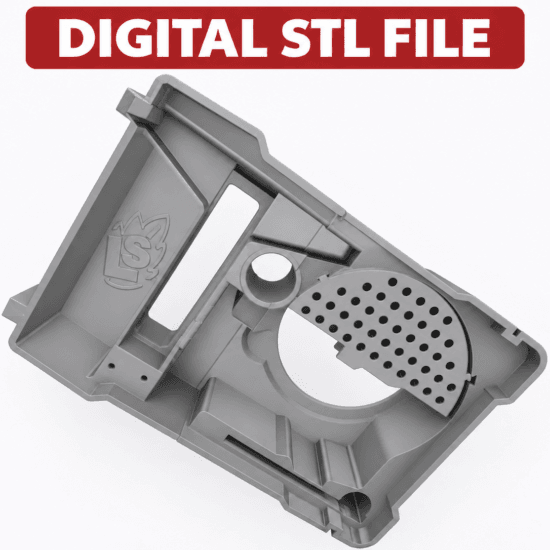 Milwaukee Packout M18 Compact Router (2723-20) Insert For Packout Container Model 48-22-8435 Stackable - DIGITAL STL
