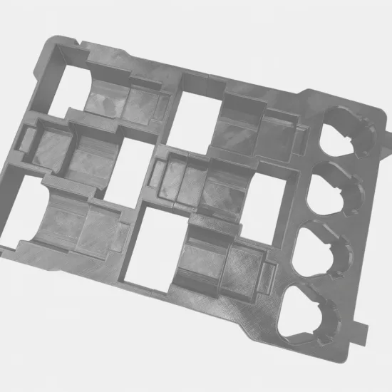 Milwaukee Packout M12 Battery Holder Insert Tray For Packout Container Model 48-22-8435 Stackable - DIGITAL STL