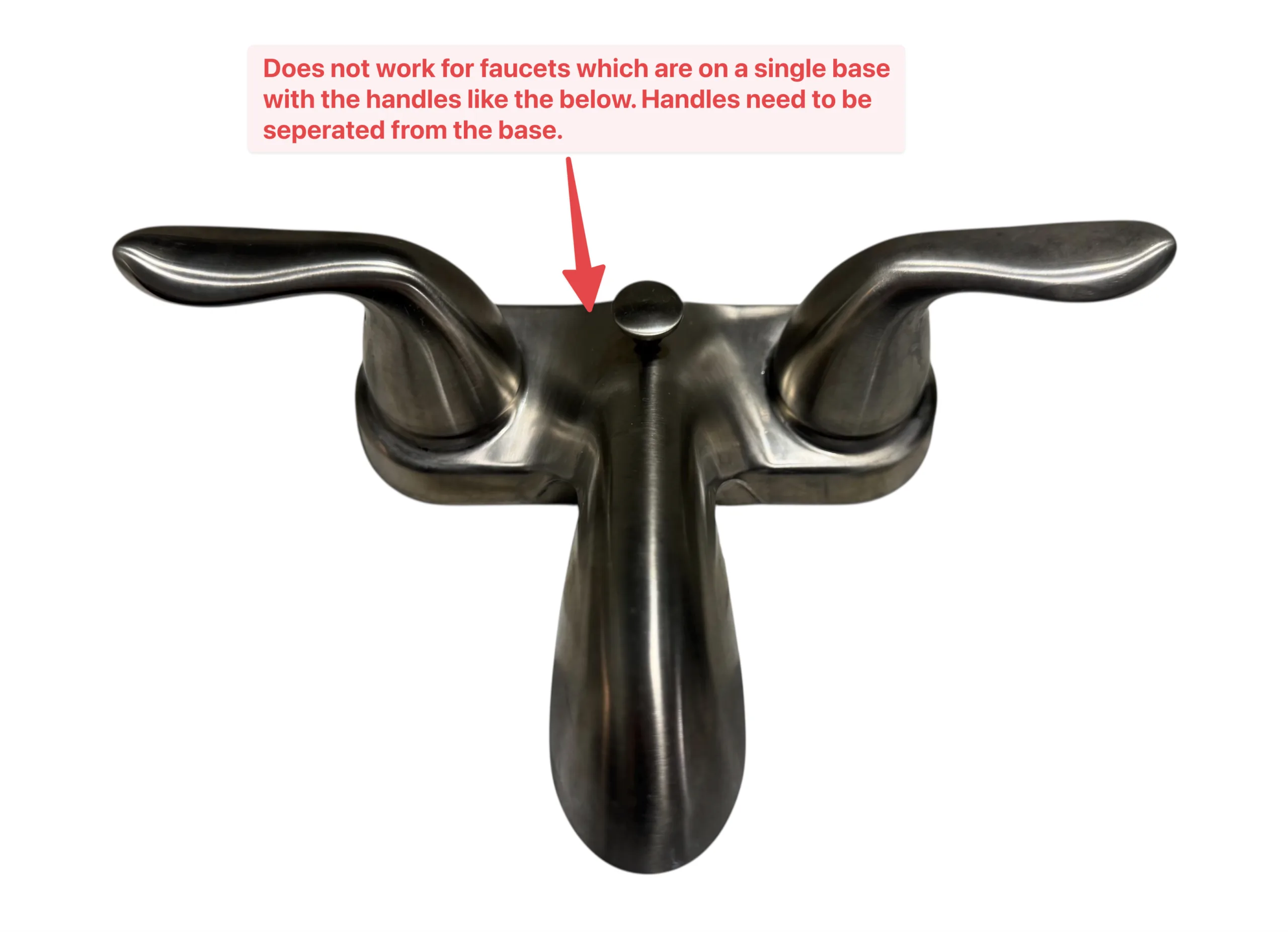 Bathroom Sink Faucet Lock for Child or Cat - Help Prevent Turning on Water - Designed for Handles Separate from Faucet 6 Bathroom Sink Faucet Lock for Child or Cat - Help Prevent Turning on Water - Designed for Handles Separate from Faucet - Image 4