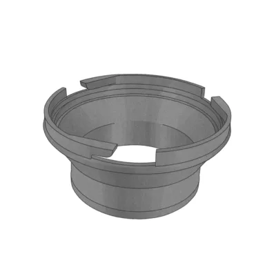 ECOFLOW Wave 2 & 3 Duct Fittings to Standard HVAC Ventilation Hose Adapter - DIGITAL STL