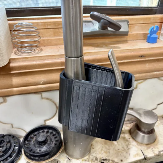 Kitchen Sink Adjustable Faucet Lock for Child or Cat - Prevent Turning on, Quick Disengage