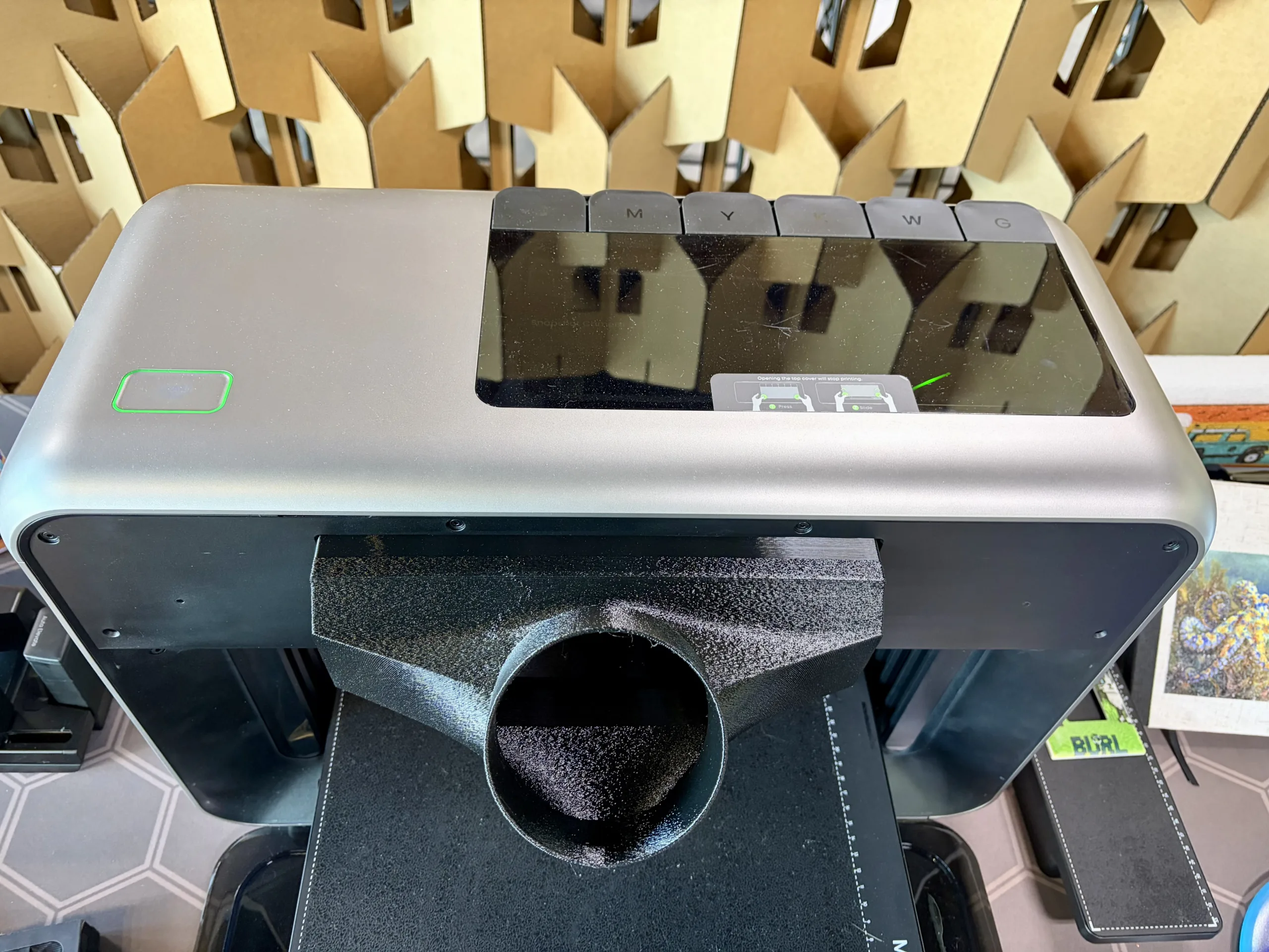 EufyMake E1 UV Printer Fume Extractor - 4-Inch Odor Eliminator Adapter 4 EufyMake E1 UV Printer Fume Extractor - 4-Inch Odor Eliminator Adapter - Image 3