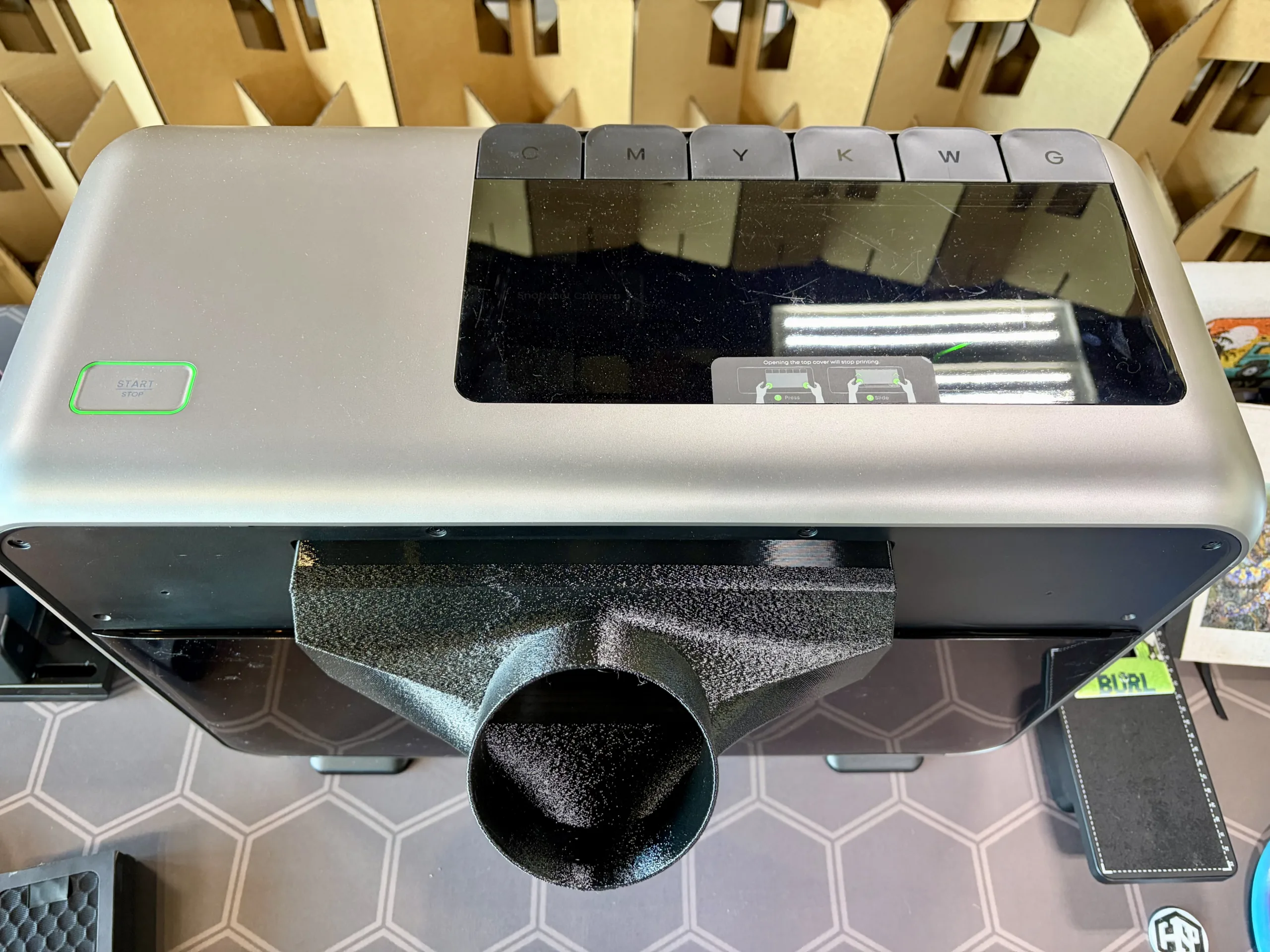 EufyMake E1 UV Printer Fume Extractor - 4-Inch Odor Eliminator Adapter 7 EufyMake E1 UV Printer Fume Extractor - 4-Inch Odor Eliminator Adapter - Image 6